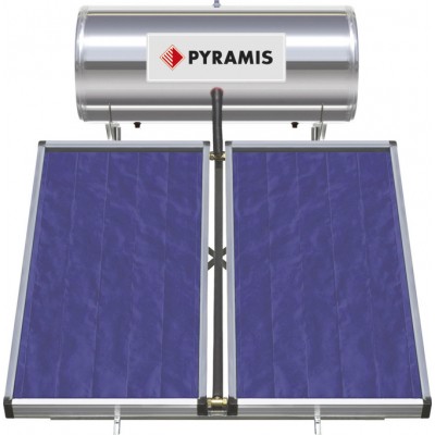 Pyramis 200Lt / 3m² Ηλιακός Θερμοσίφωνας Επιλεκτικού συλλέκτη Διπλής Ενέργειας (026000505)