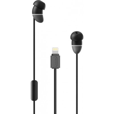 Allocacoc earBeans Lightning Bass In-ear Handsfree (γκρι)