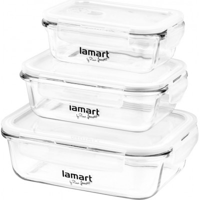 Lamart LT6011 Δοχεία Αποθήκευσης Φαγητού 3τμχ