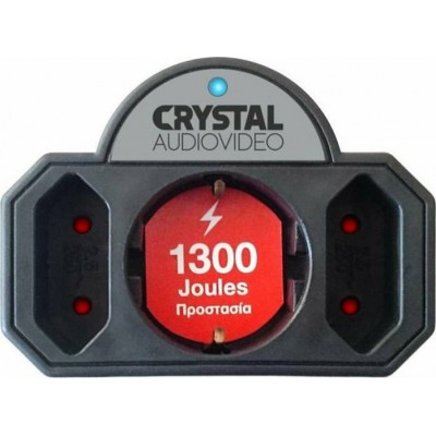 Crystal Audio SP21-1300-70 Μαύρο πολυπριζο
