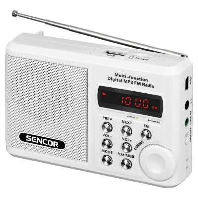 Sencor SRD-215 Ραδιοφωνάκι Επαναφορτιζόμενο