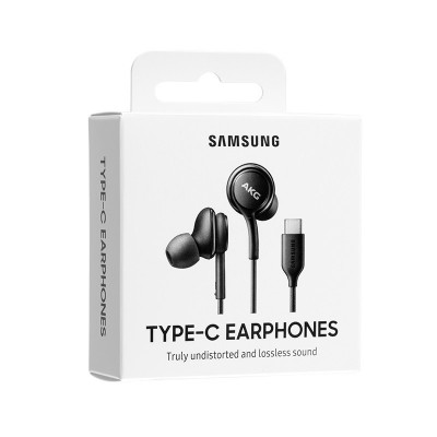 Samsung EO-IC100BB In-ear Handsfree με Βύσμα USB-C Μαύρο