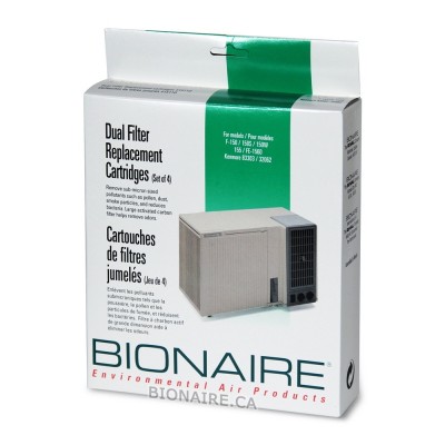 Bionaire 1511D Dual Filter 4-pack